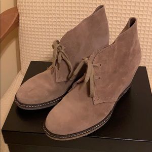 Tan Suede J.Crew boots